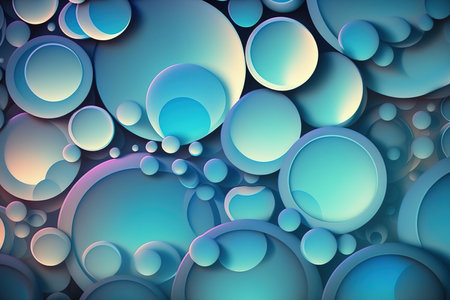 Background COLD LIGHT, ABSTRACT CIRCLE PATTERNの素材
