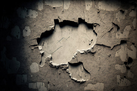 Background of damaged concrete wall textureの素材