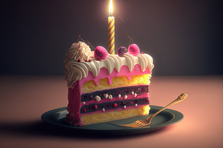 Cake for a happy birthdayの素材
