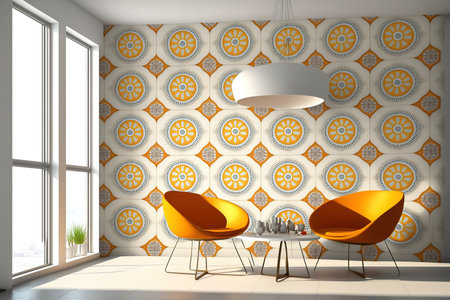 Ceramic wall tiles are designed with the living room and bathroom walls in mind. This design works well as a room or bathroomの素材