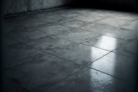 Cement floor texture and backdrop with grungeの素材