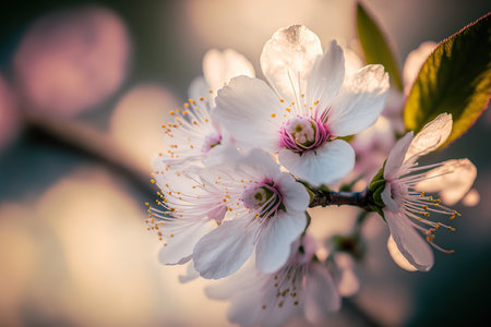 Close up of cherry blossoms Blossomsの素材