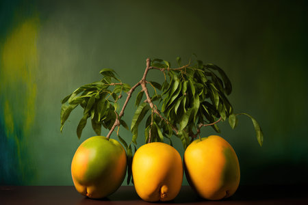 Mangoes as a backdropの素材