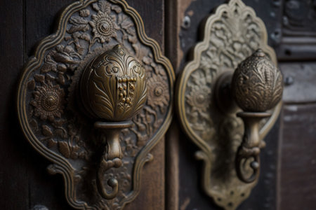 In Safranbolu, Turkey, traditional door handles are crafted by handの素材