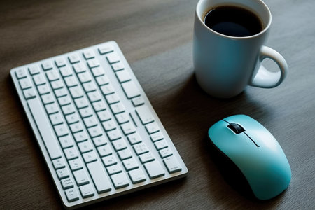 Keyboard and Mouse Small Office Desktopの素材