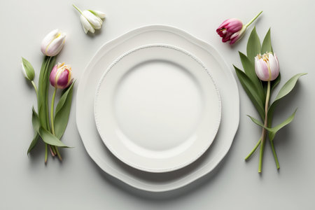 Designer Tulip Mockupの素材