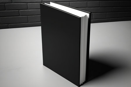 sample of a blank bookの素材