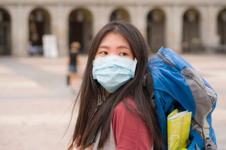 new normal backpacker in holidays travel