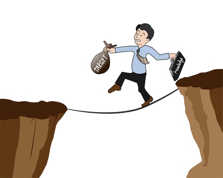 cross the way to target by knowledgeのイラスト素材