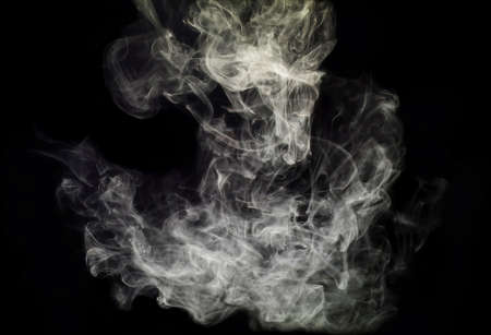 smoke background on backgroundの写真素材