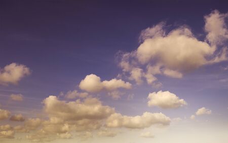 abstract sky with many clouds