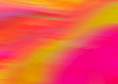 Yellow and red motion blurred background. Autumn wallpaper art.の写真素材