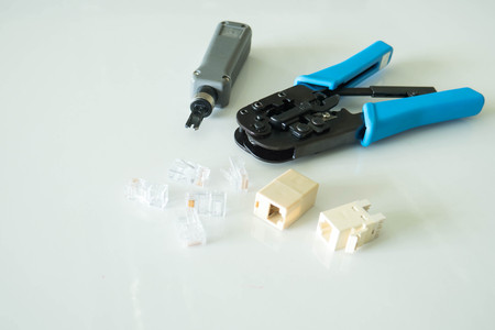 Network equipment toolの写真素材