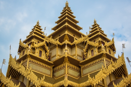 Bagan golden palace and palace site museumのeditorial素材