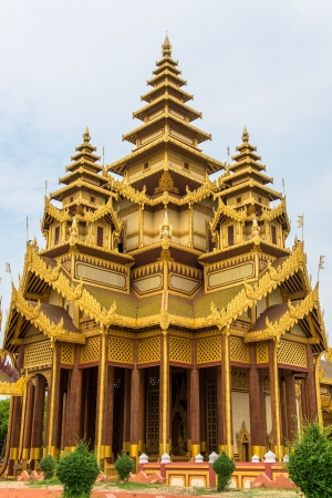 Bagan Golden Palace in Old Bagan, Mandalay, Burmaのeditorial素材