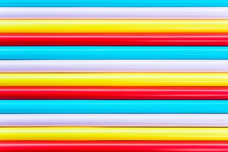 Texture of drinking strawsの写真素材