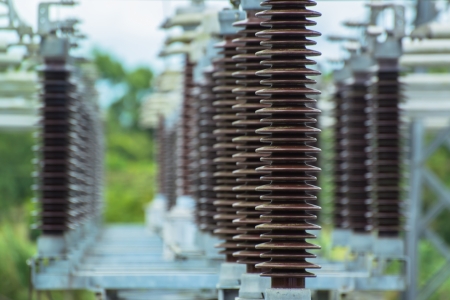 Power station for making electric energy 
