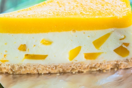Lemon cheesecakeの写真素材