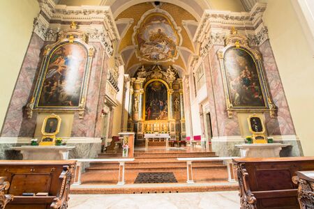 Cathedral of St  James  Dom zu St  Jakob , an eighteenth-century Baroque cathedral of the Roman Catholic Diocese of Innsbruck, Austriaのeditorial素材