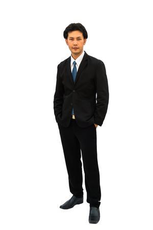 Portrait of a confident businessman の写真素材