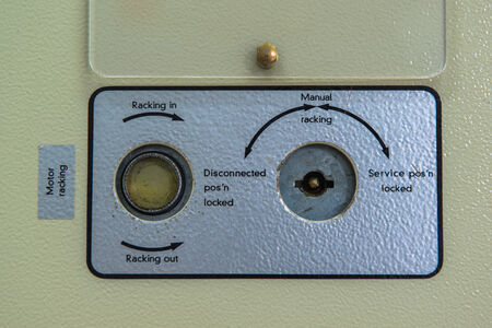  control meter display at Power station 