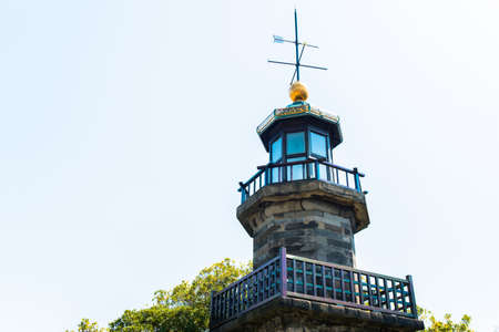 Top of the lighthouse の写真素材