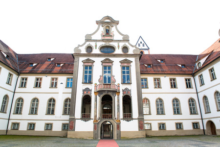 charming and romantic Hohes Schloss Fussen, Bavaria  Germanyのeditorial素材