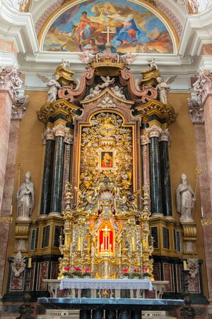 Dom Sankt Jakob, Cathedral of Innsbruck, Austriaのeditorial素材