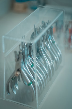 Dental surgery and surgical instruments.