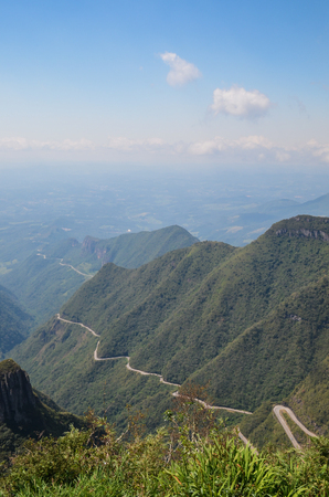 Serra do Rio do Rastro (Route Sierra of the trail river) - Santa Catarina - Brazilの写真素材