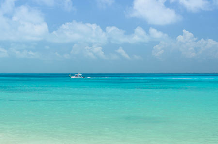 View of Cancun beachの写真素材
