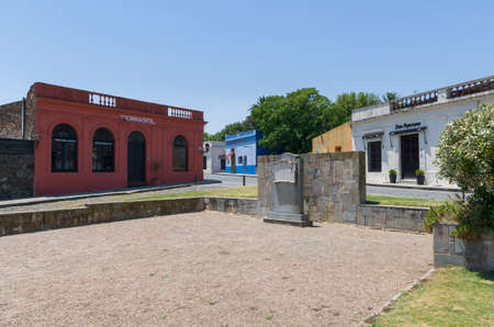 Colonia del Sacramento, Uruguay - 14th January 2022 - Colonia del Sacramento in Uruguay, an important tourist spot.のeditorial素材
