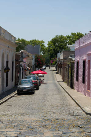 Colonia del Sacramento, Uruguay - 14th January 2022 - Colonia del Sacramento in Uruguay, an important tourist spot.のeditorial素材