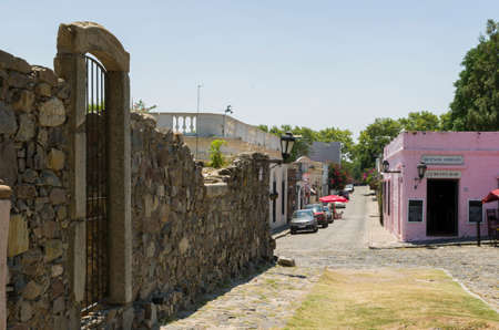 Colonia del Sacramento, Uruguay - 14th January 2022 - Colonia del Sacramento in Uruguay, an important tourist spot.のeditorial素材