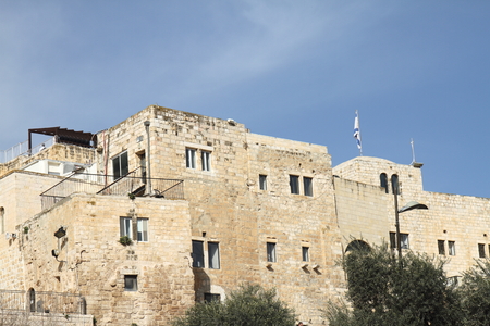 Houses wall - Jerusalem - Israelの写真素材