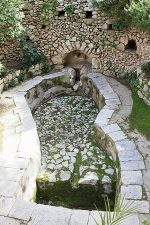 The Garden Tomb - Jerusalem - Israelの写真素材