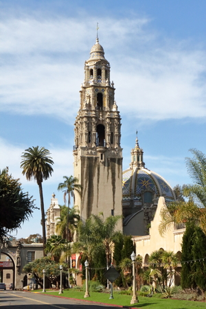 Museum of Man - Balboa Park - San Diego - USAのeditorial素材