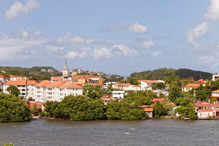 Les Trois Ilets - Caribbean village - Martinique - FWIの写真素材