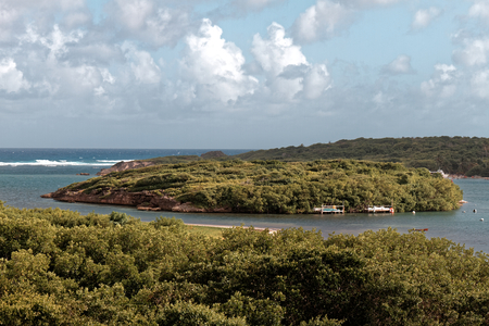 Chevalier Island - Sainte Anne - Martinique - FWIの写真素材