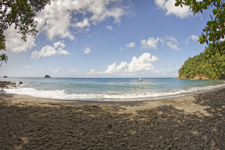 Anse Couleuvre - Martinique - FWIの写真素材