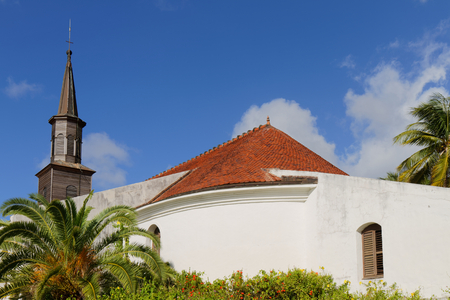 Le Diamant Church - Martinique FWIの写真素材