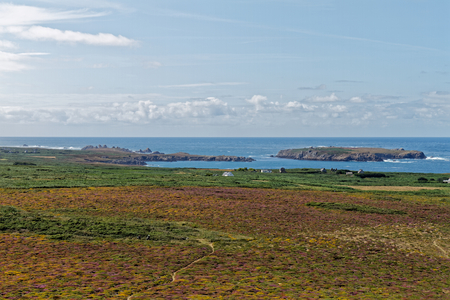 Ouessant Island - FinistÃ¨re, Brittany, Franceの写真素材