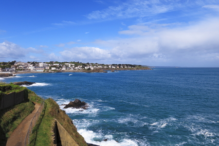Saint-Quay-Portrieux - Brittany - Franceの写真素材