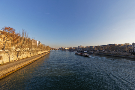 Seine river - Paris, Franceの写真素材