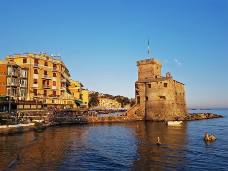 Rapallo Castle - Italyのeditorial素材