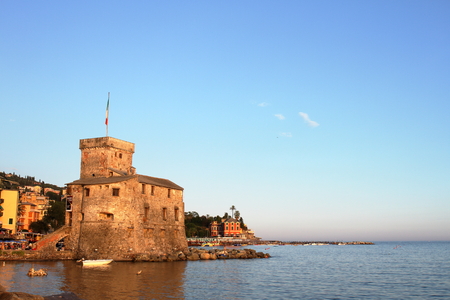 Rapallo Castle - Italyのeditorial素材