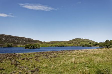 Loch Tarff (Near Loch Ness) - Fort Augustus, Highlands, Scotland, United Kingdomの写真素材