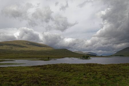 Loch Droma - Garve, Wester Ross, Highlands, Scotland, UKの写真素材