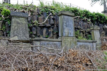 Glasgow Necropolis - Glasgow, Scotland, UKの写真素材