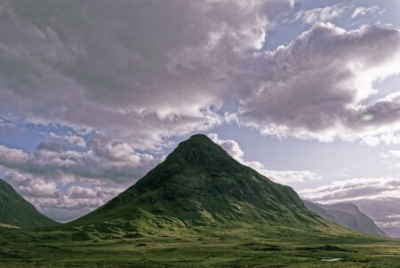 Glencoe Valley, The Highlands, Scotland, United Kingdomの写真素材